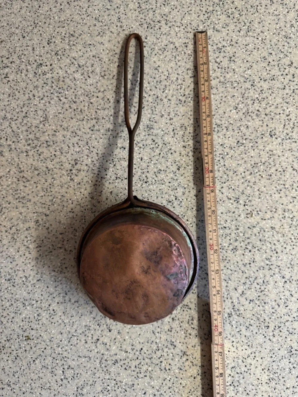 4 Piece Antique European Copper Cookware Set.Old World Heritage.